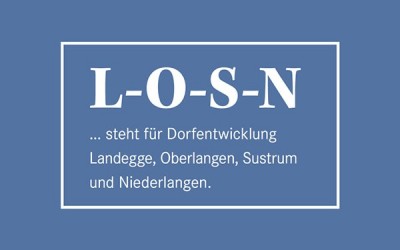 Logo für die Dorfregion Niederlangen, Oberlangen, Sustrum und Landegge gesucht