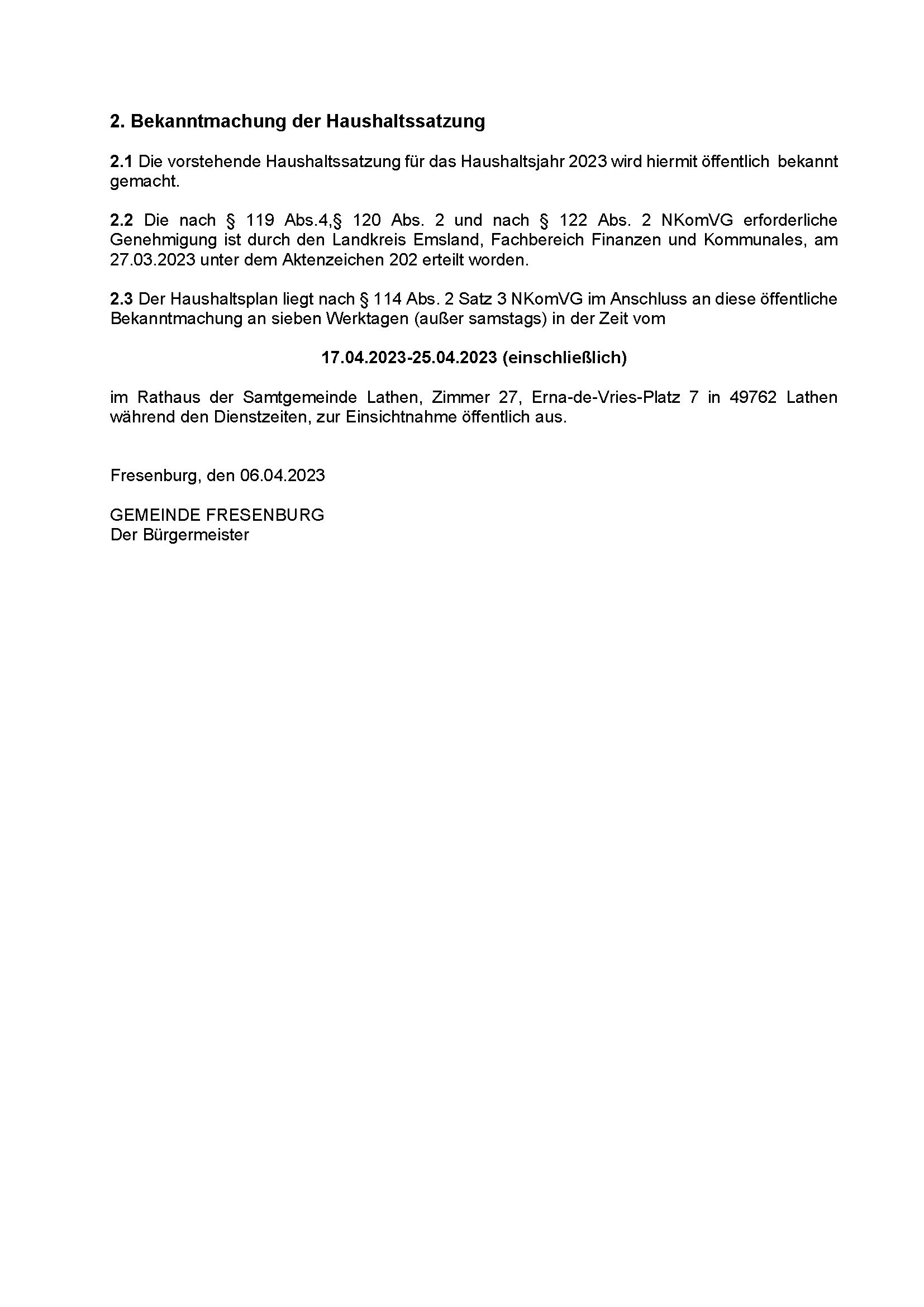 HHS Gem. Fresenburg 2023 - Bekanntmachung_Seite_3