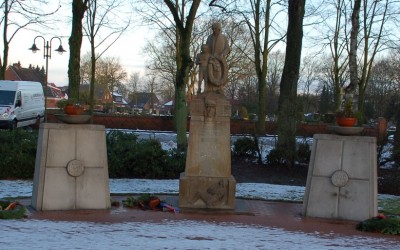 Kriegerdenkmal in Lathen verunstaltet