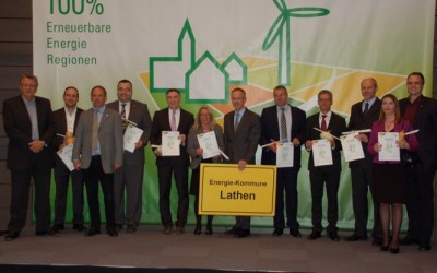 Samtgemeinde Lathen ist Energie-Kommune des Jahres