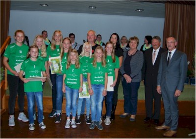 U 14 Volleyballerinnen des SV Raspo Lathen - Teilnahme an der Deutschen Meisterschaft