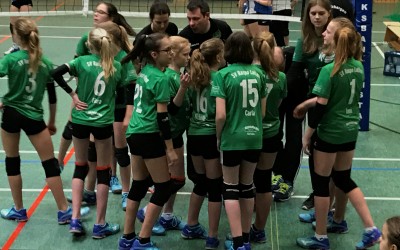 Volleyballerinnen wU14 RASPO Lathen Nordwestdeutscher Meister