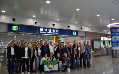 Ereignisreiche Tage liegen hinter den Chinafahrern