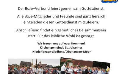 BoJe-Verbundsmesse in Niederlangen-Siedlung