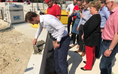 Grundsteinlegung für Demenzwohngruppe