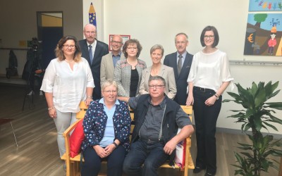 Verabschiedung der Schulleitung der Grundschule Ober-/Niederlangen