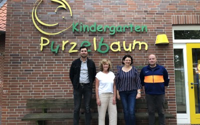 Wechsel im Förderverein Kindergarten Purzelbaum