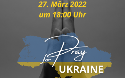 Ökumenisches Friedensgebet am Sonntag, den 27.03.2022 um 18 Uhr
