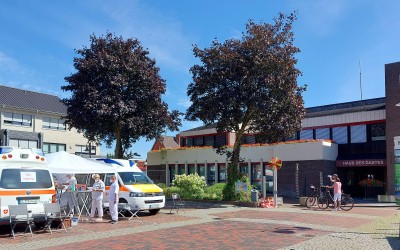 September 2022: Mobile Impfaktionen in Lathen – mit dem neuen Impfstoff – besserer Schutz gegen Omikron-Variante