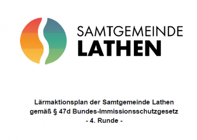 Öffentliche Bekanntmachung Lärmaktionsplan der Samtgemeinde Lathen – 4. Runde –