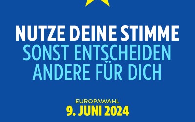 Wahlbekanntmachung für die Wahl zum Europäischen Parlament am Sonntag, den 09. Juni 2024