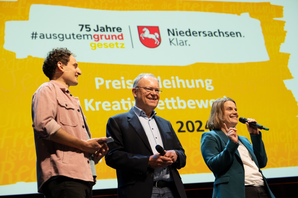 75 Jahre Grundgesetz - Festveranstaltung mit Preisverleihung Foto: StK/Rainer Jensen 
