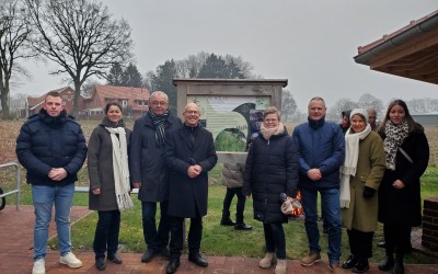 Erste Dorfentwicklungsmaßnahme in Oberlangen umgesetzt