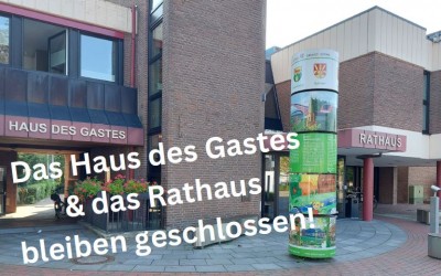 Achtung: Rathaus und Gäste-Info-Service am 28.02.25 geschlossen