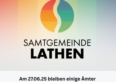 Bekanntmachung des Jahresabschlusses 2020 der Samtgemeinde Lathen