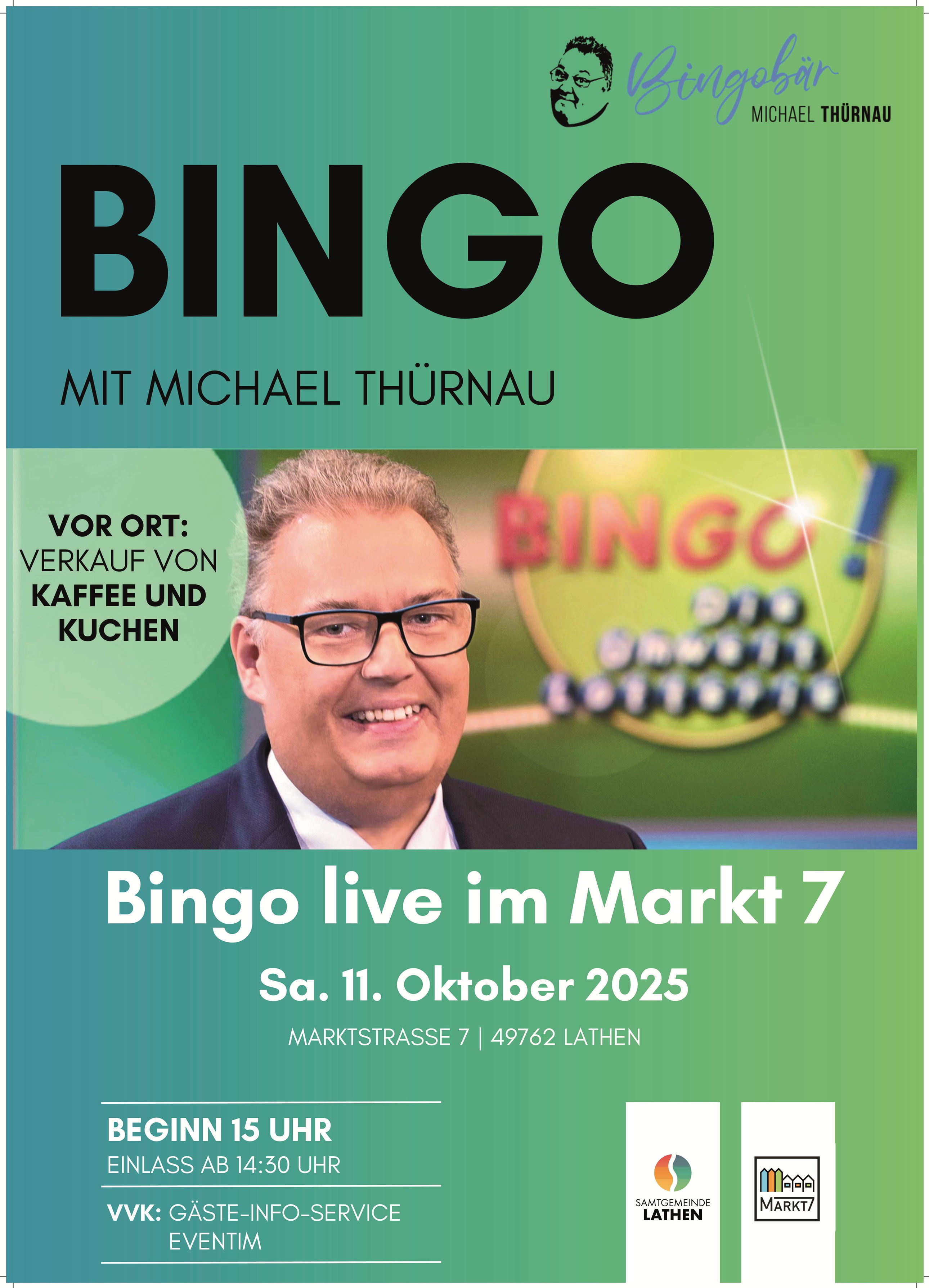 „Ticket-News“ zum Bingo-Nachmittag am 11.10.2025