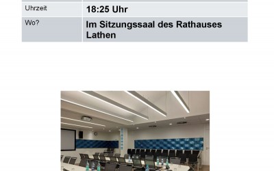 ÖFFENTLICHE  SITZUNG – Samtgemeinde Lathen – Samtgemeinderat