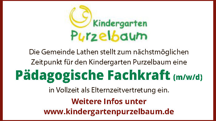 Mit Herz und Engagement: Pädagogische Fachkraft (m/w/d) für unseren Kindergarten