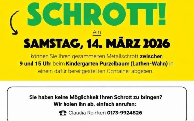 Schrott loswerden und dabei Gutes tun?
