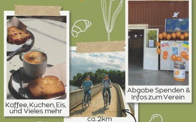 Helping Hands startet pop-up Café für Radfahrer