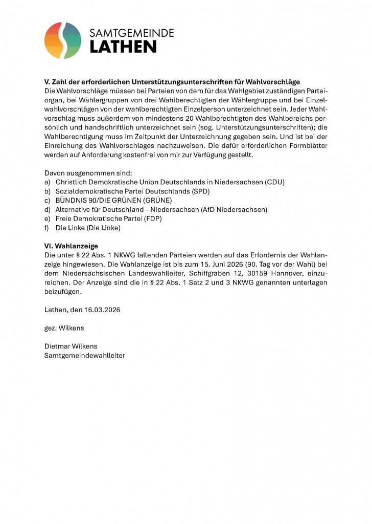 20260130_D_Bekanntmachung 03_2026_Aufforderung Einreichung Wahlvorschläge_SGL_Seite_2