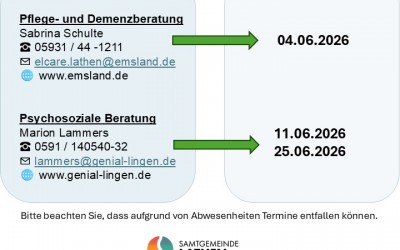 Emsland-Care – Beratungstage im Juni 2026 in Lathen