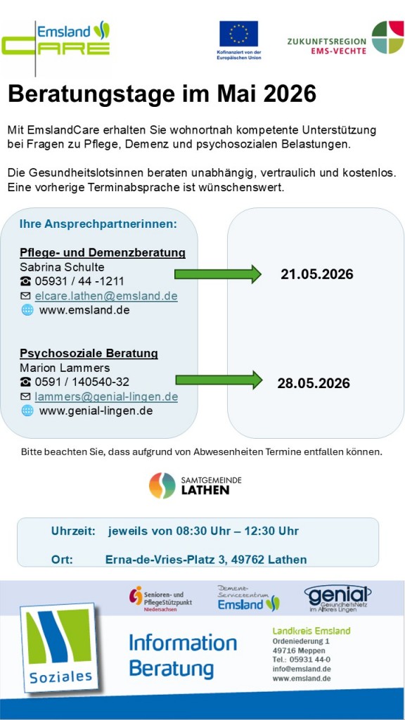 20260519_Stele_EmslandCare Termine Mai 2026