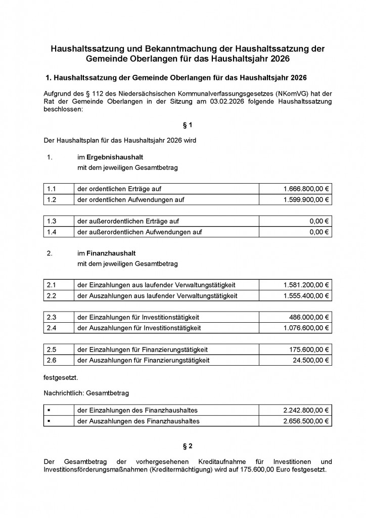 Bekanntmachung Haushaltssatzung Oberlangen 2026_Seite_1