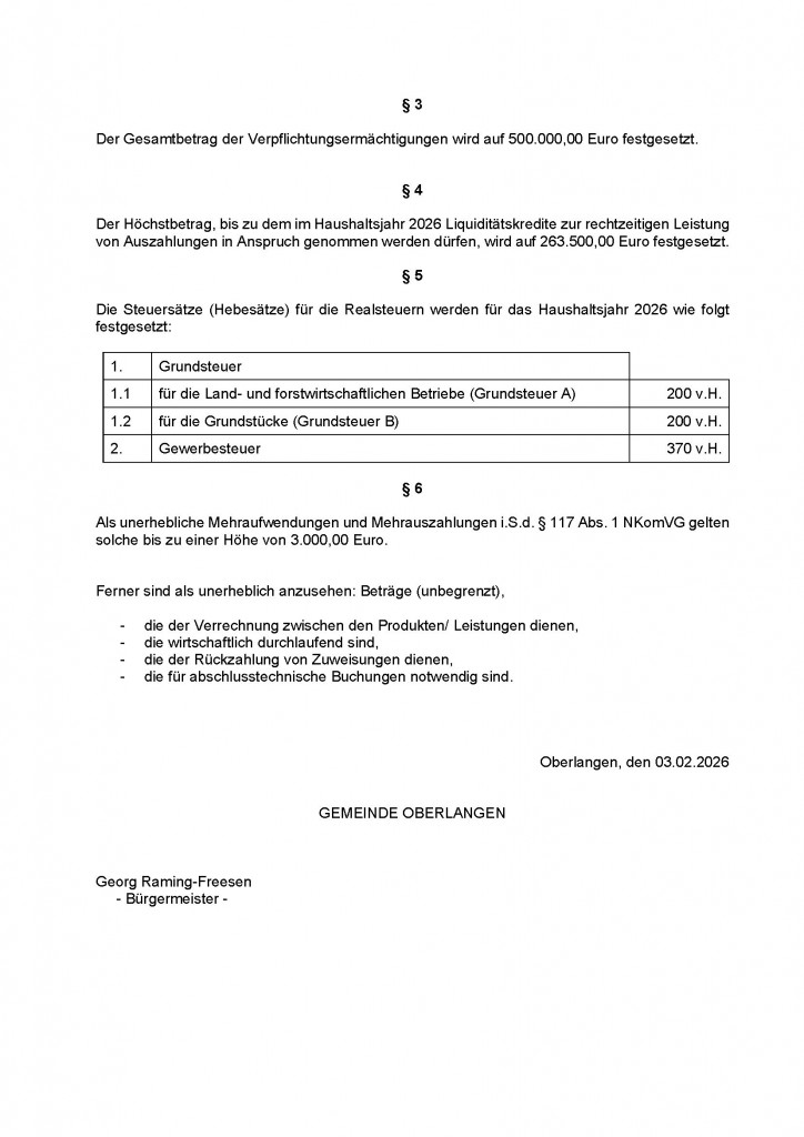 Bekanntmachung Haushaltssatzung Oberlangen 2026_Seite_2
