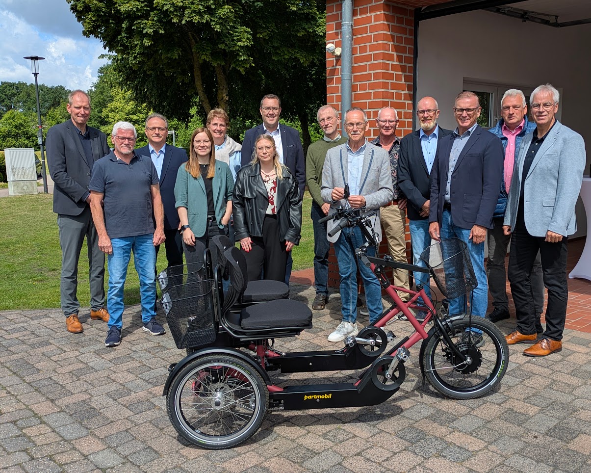 Neues DUO-Fahrrad stärkt Mobilität und Lebensfreude in Lathen