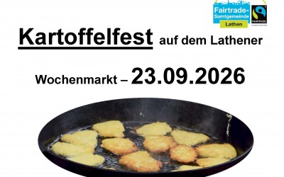Kartoffelfest auf dem Lathener Wochenmarkt!