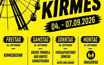 Vom 04.09. bis 07.09.26 heißt es wieder: Kirmeszeit in Lathen!