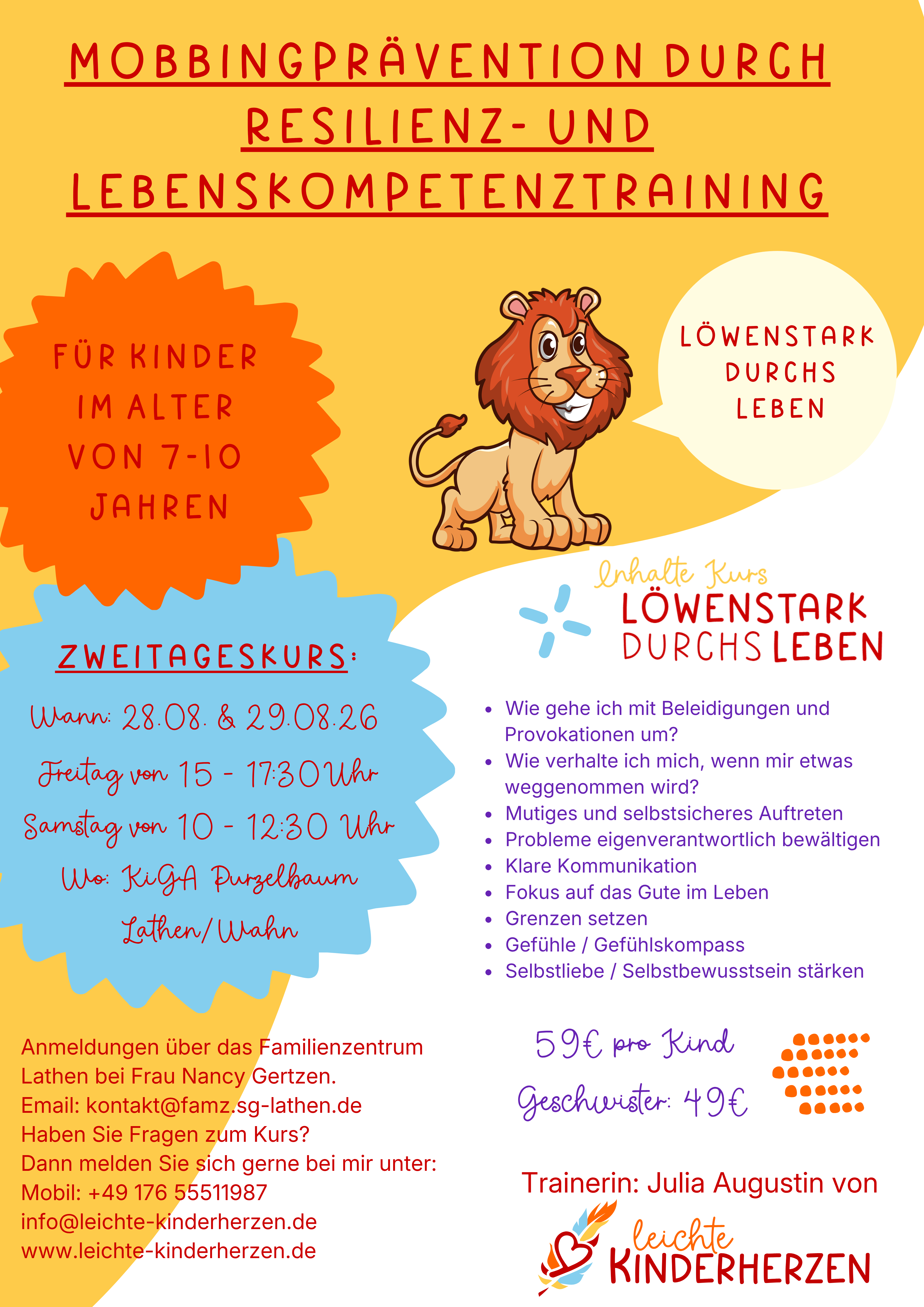 Stark ins neue Schuljahr!