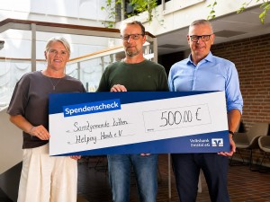 Scheckübergabe