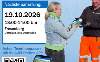 Mobile Schadstoffsammlung in Fresenburg