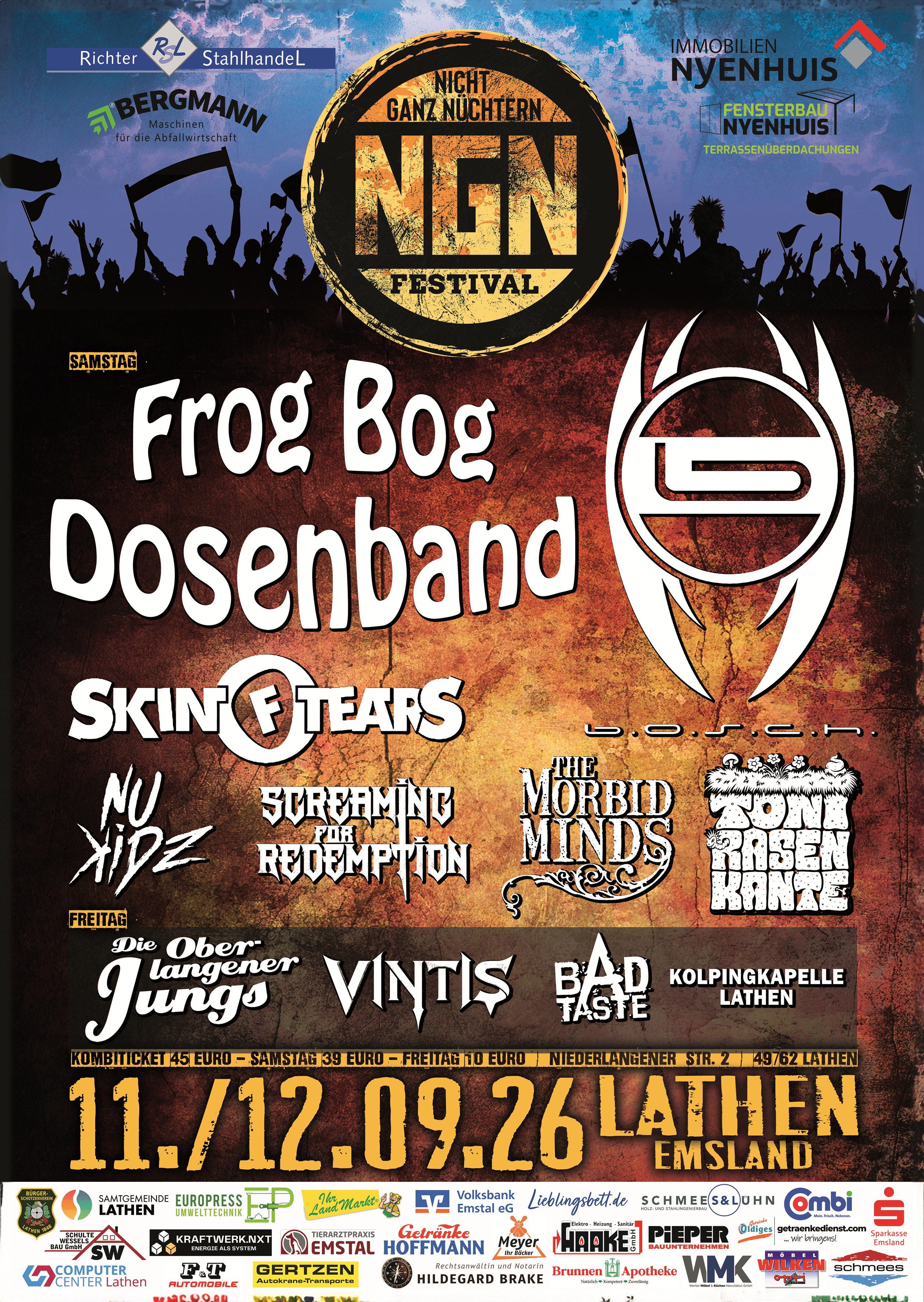 Zwei Tage voller Live-Musik und Festivalfeeling in Lathen!