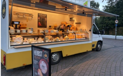 Neu auf dem Wochenmarkt: Käsehändler Sem & Meg
