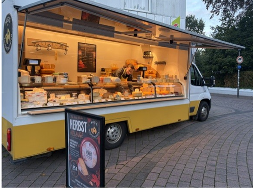 Neu auf dem Wochenmarkt: Käsehändler Sem & Meg