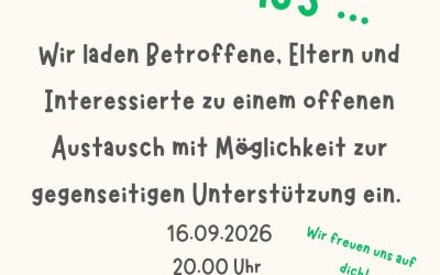 Miteinander statt allein: Austausch zu AD(H)S und ASS