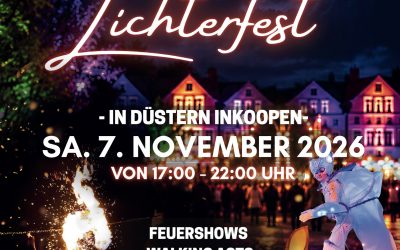 Lichterfest in Lathen – „IN DÜSTERN INKOOPEN“